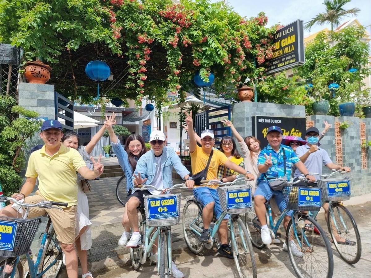 Relax Garden Boutique Villa ฮอยอัน ภายนอก รูปภาพ